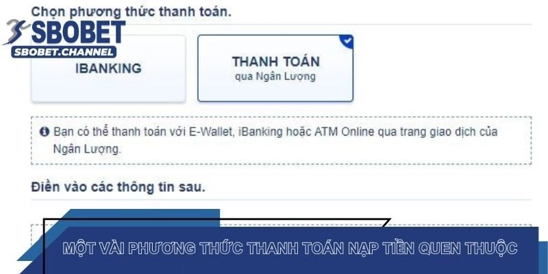 Nạp Tiền SBOBET - Cập Nhật Thao Tác Giao Dịch Chỉ 5 Phút - Nudosi