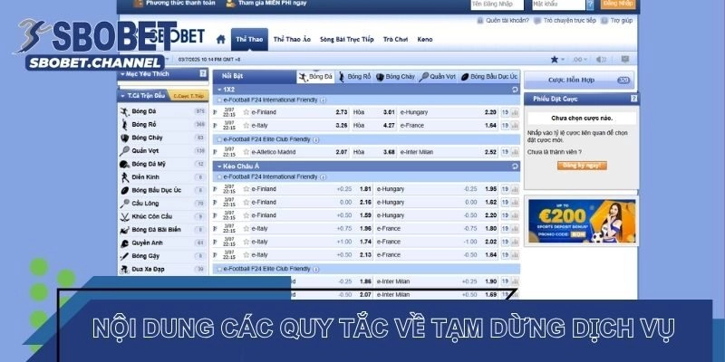 Điều Khoản Điều Kiện SBOBET - Chính Sách Nên Tham Khảo - Nudosi