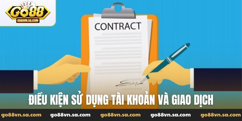 Điều kiện sử dụng các sản phẩm dịch vụ của cổng game Go88 - Nudosi
