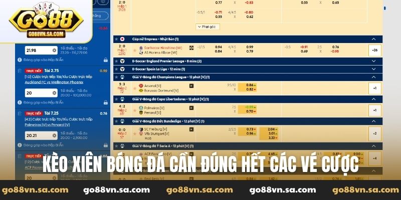 Kèo xiên bóng đá là gì? Cách đọc xiên bóng đá để thắng - Nudosi