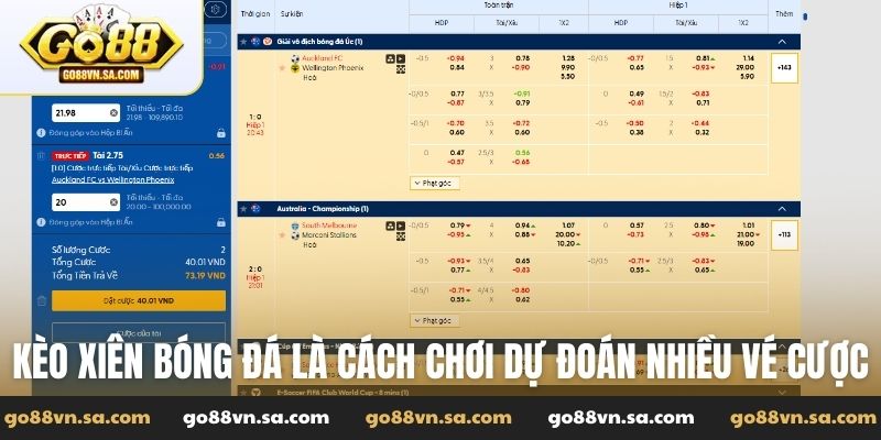 Kèo xiên bóng đá là gì? Cách đọc xiên bóng đá để thắng - Nudosi