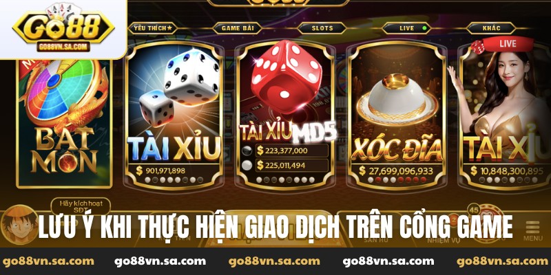 Nạp tiền Go88 cực đơn giản qua 4 kênh giao dịch phổ biến - Nudosi
