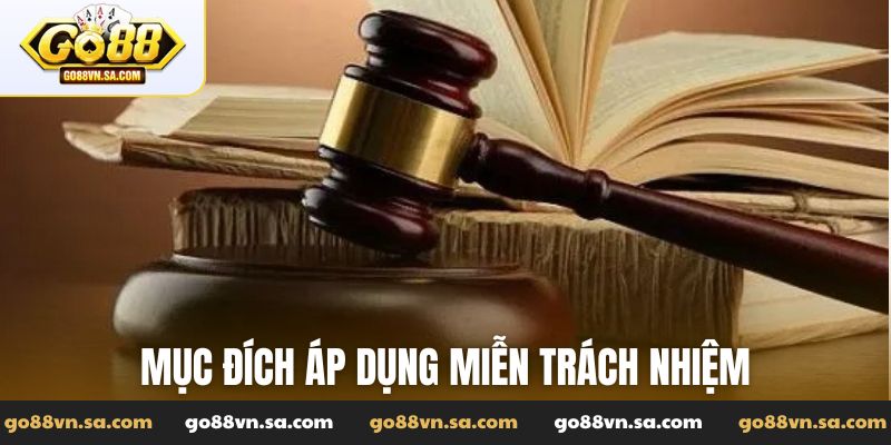 Chính sách miễn trách nhiệm trong các hoạt động của Go88 - Nudosi