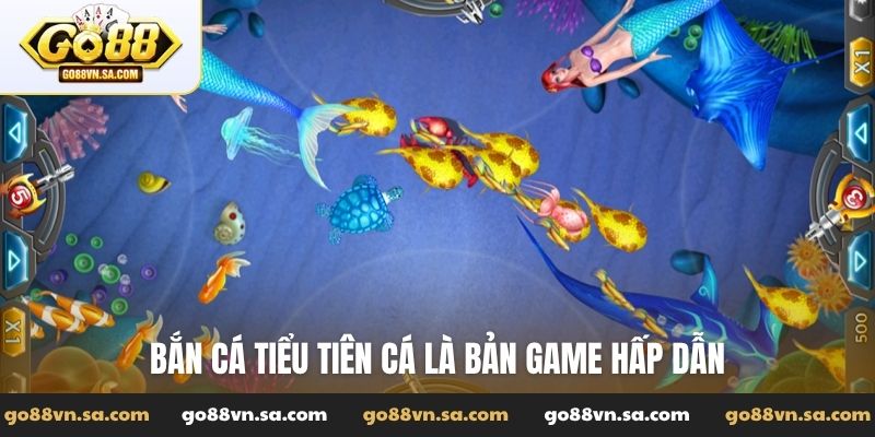 Bắn cá tiểu tiên cá - Chinh phục đại dương huyền ảo - Nudosi